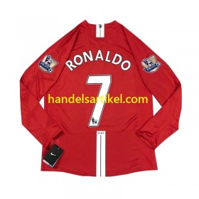 Manchester United Cristiano Ronaldo 7 2007 Retro Heim Trikotsatz Langarm